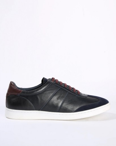 CHRISTOFANO Panelled Lace-Up Casual Shoes|BDF Shopping