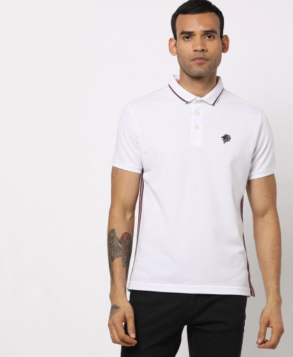 NETPLAY Polo T-shirt With Contrast Taping|BDF Shopping