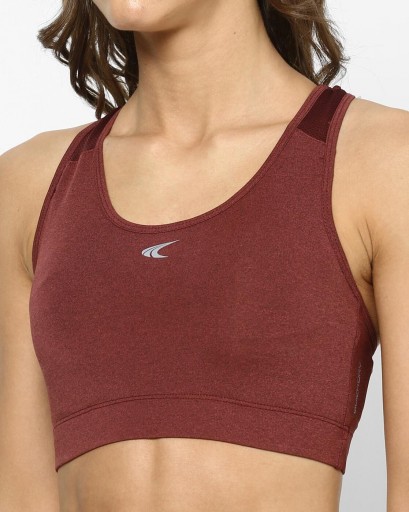 PERFORMAX Training Heathered Racerback Sports Bra