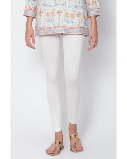 Churidar Leggings with Elasticated Waistband