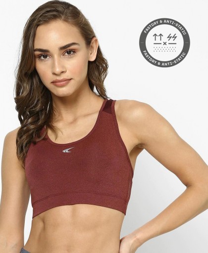 PERFORMAX Training Heathered Racerback Sports Bra